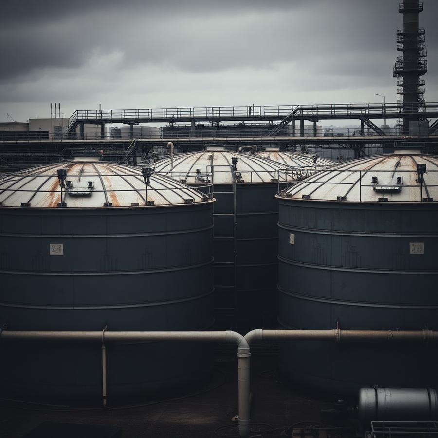 Tanques de armazenamento